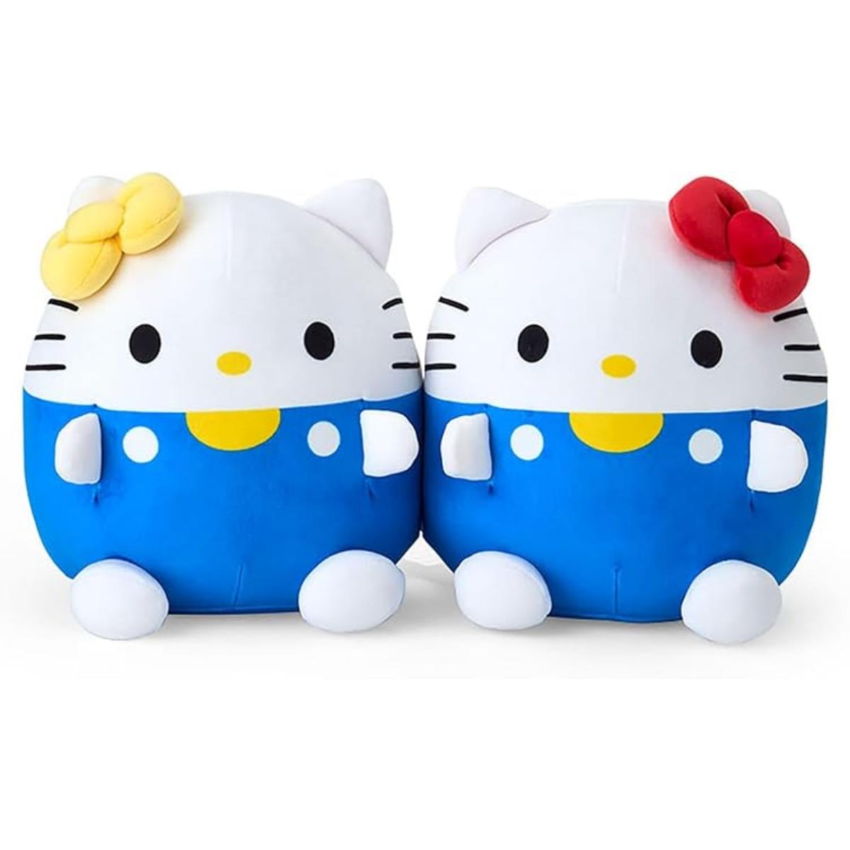 

Sanrio Hello Kitty & Hello Mimmy Plush Pair Cushions – Mini Cushion Set Approx. W18.5 × D19 × H21 cm (each) синий/белый