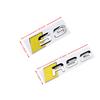 Plastic Modified Accessories Car Letter Emblem Stickers for Audi RS7 RS8 S3 RS3 RS4 RS5 RS6 S4 S5 S6 S7 S8 Logo Rear Trunk Badge