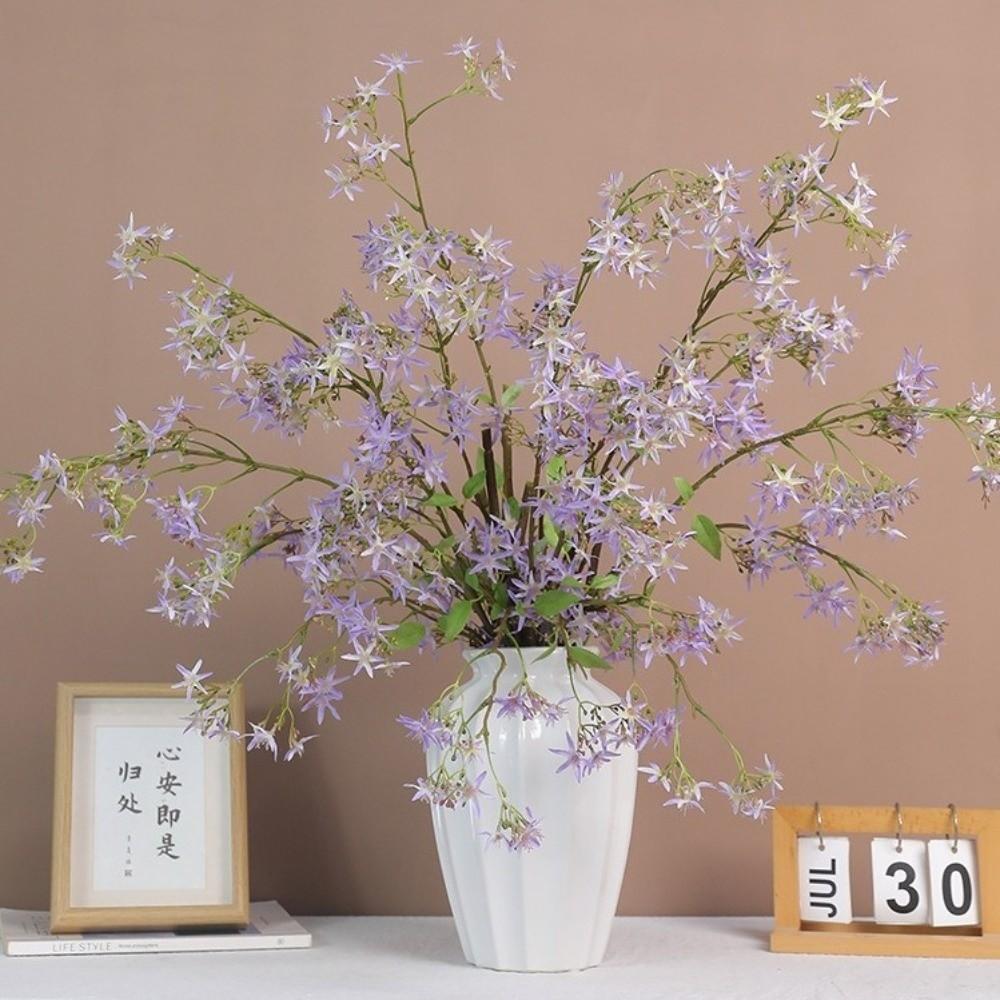 Beautiful Silk Simulation Jasmine Real Touch Fake Flower  Home Garden Decor