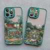 Forest House Bookstore Phone Case for iPhone 17 16 12 13 Mini Pro Max 11 14 15 16 Plus Pro Max X XS XR Protective Phone Covers