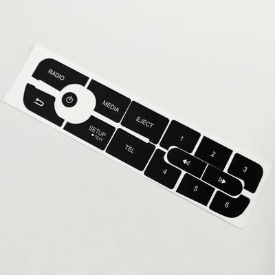 Car Button Repair Stickers For Megane Master III CD Radio Audio Button Repair Decals Stickers Car Accessories