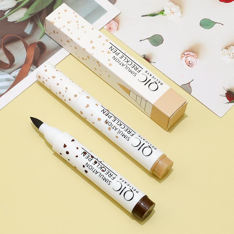 QIC Make-up natürliche Simulations- Sommersprossenstift wasserdicht nicht verblassend Fleckenstift Sommersprossen-Make-up-Stift