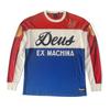 DEUS American Retro Quick-drying Breathable Moisture Removal Jersey Sports Outdoor Long-sleeved T-shirt Racing Ruffian Handsome Locomotive Suit
