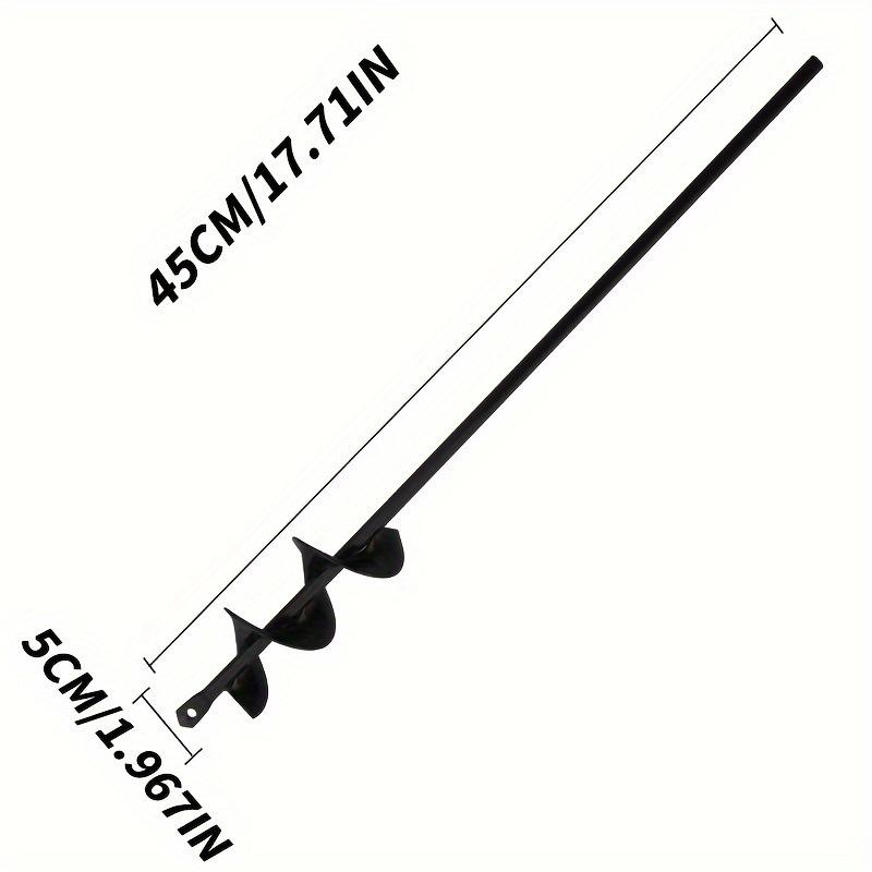 Zubehör für Bohrmaschinen Erdbohrer für Bodenbohrungen, Gartenbepflanzung und Lochherstellung