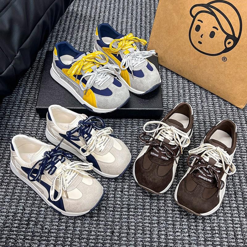 Retro Mesh Breathable Explosion Soft-soled Forrest Gump Shoes 2025 Thick-soled Stepping On Shit Feeling Summer New Sports and Leisure Women's Shoes