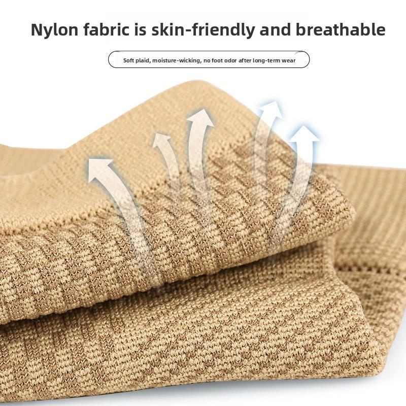 Sports Mountaineering Ankle Socks, Heel Plantar Fascia Elastic Cushioning Fitness Protective Pressure Socks