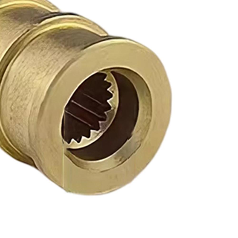 Brass 7.6mm 20-tooth Faucet Valve Extension Rod Extended Valve Stem For Faucets 32*7.6mm And 38*7.6mm