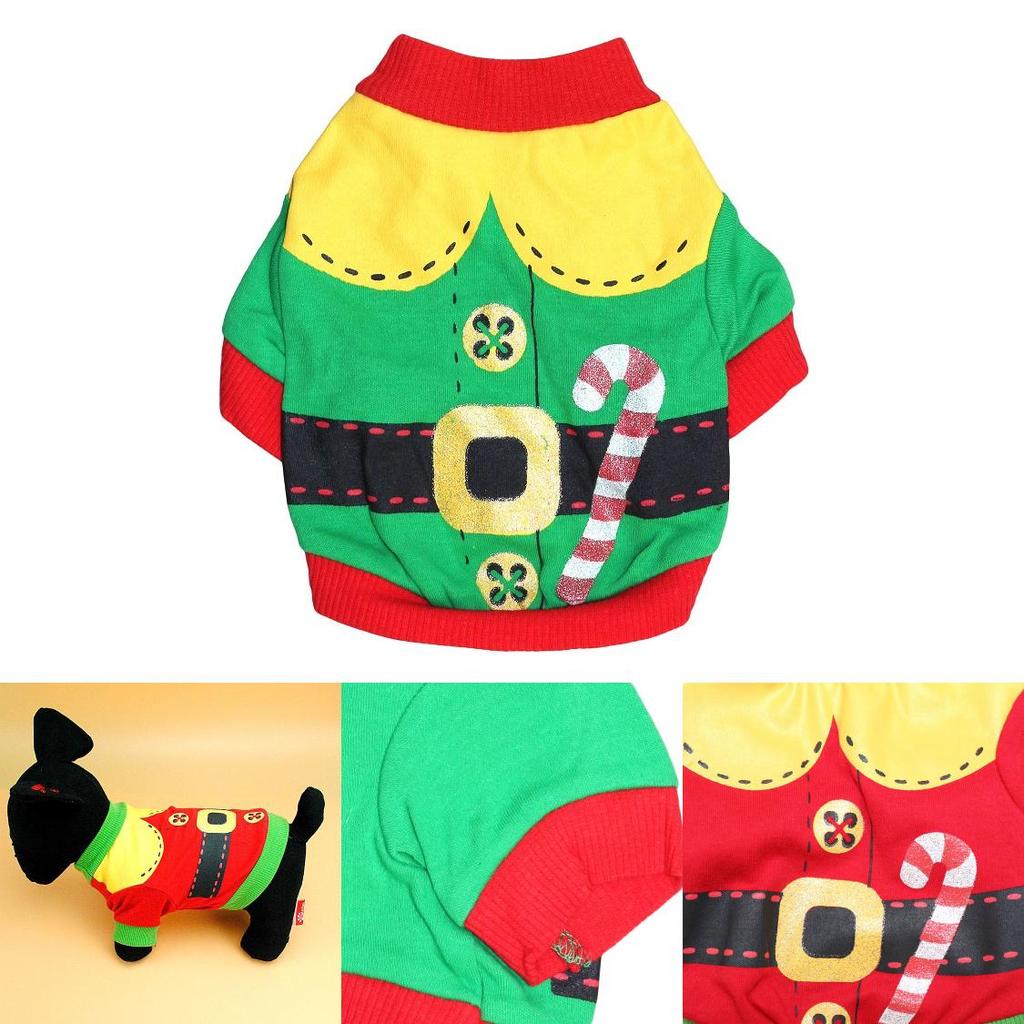 Adorable Warm Cotton Dog Jacket Perfect For Small Dogs Christmas Winter Season