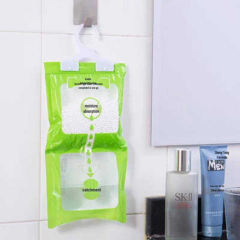 Hanging Wardrobe Dehumidifier Bags (10-Pack) - Moisture Absorbing, Anti-Mold, Anti-Moisture Solution