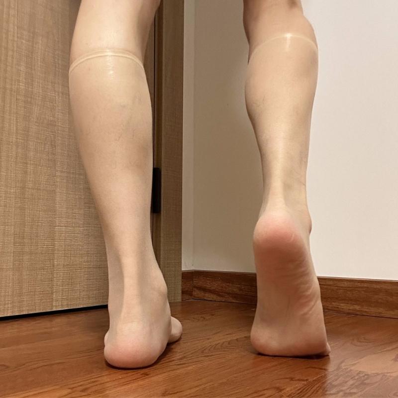 Mens Sheer Business Dress Socks Long Over the Calf Dress or Work Socks Nylon Dress Socks Knee Highs Dress Socks Gifts