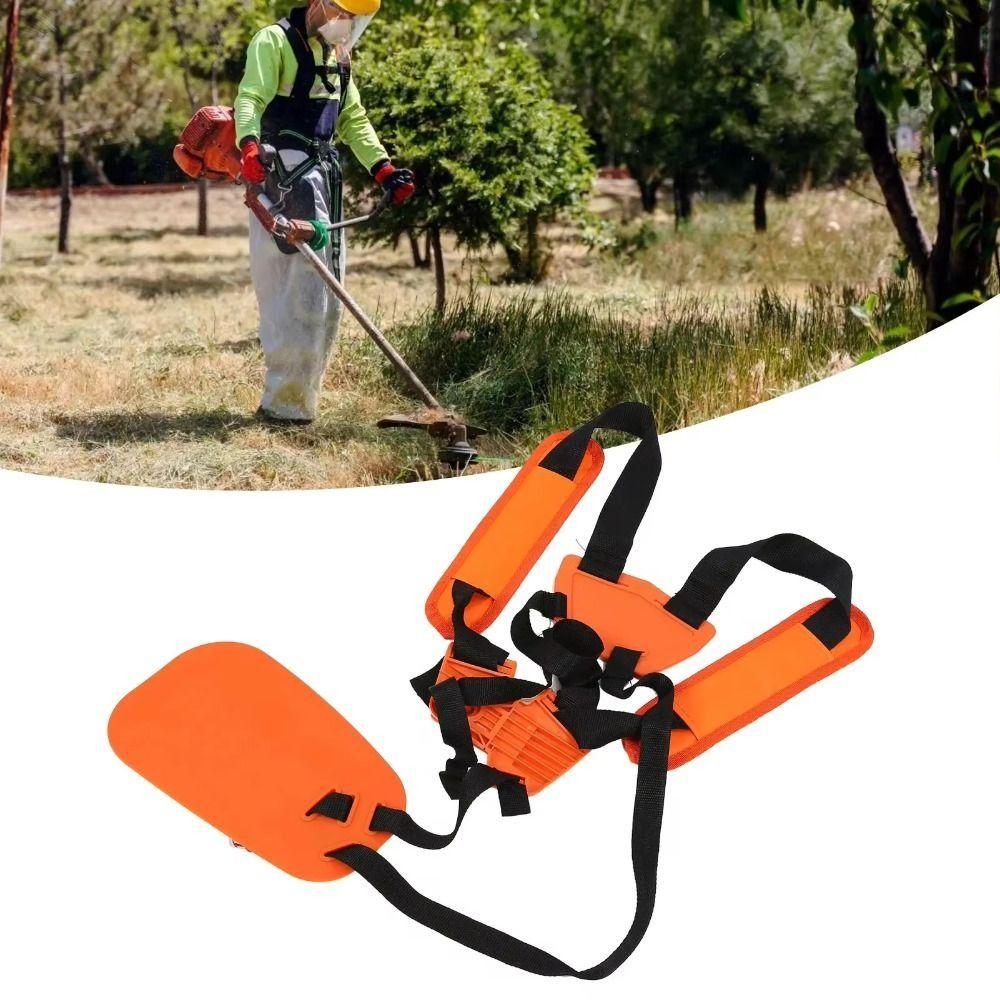 Double Shoulder Strimmer Padded Belt Shoulder Strap Nylon Belt Upgrade Trimmer Shoulder Strap Simple Safety Enhanced