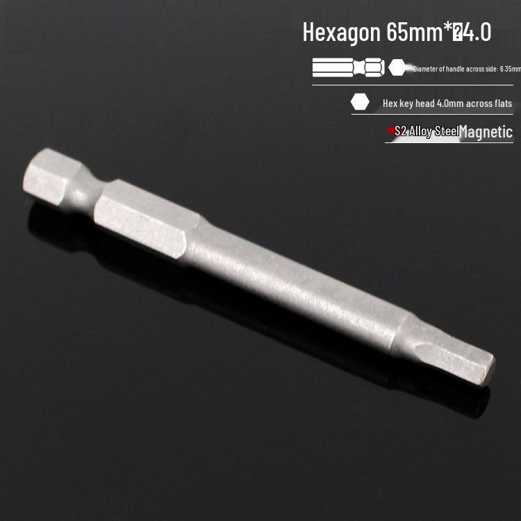 S2 Hexagon Magnetic Impact Driver Bit Set for Electric Screwdrivers