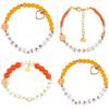 Resin Alloy Letter Bead Bracelet Adjustable Women's Jewelry For Birthdays Summer Event Gift