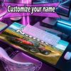 Custom Name Personalized Landwirtschafts‑Simulator Pattern Mousepad, Laptop PC Desk Mat, Decorative Desk Mat for Home Keyboard Pad Gift