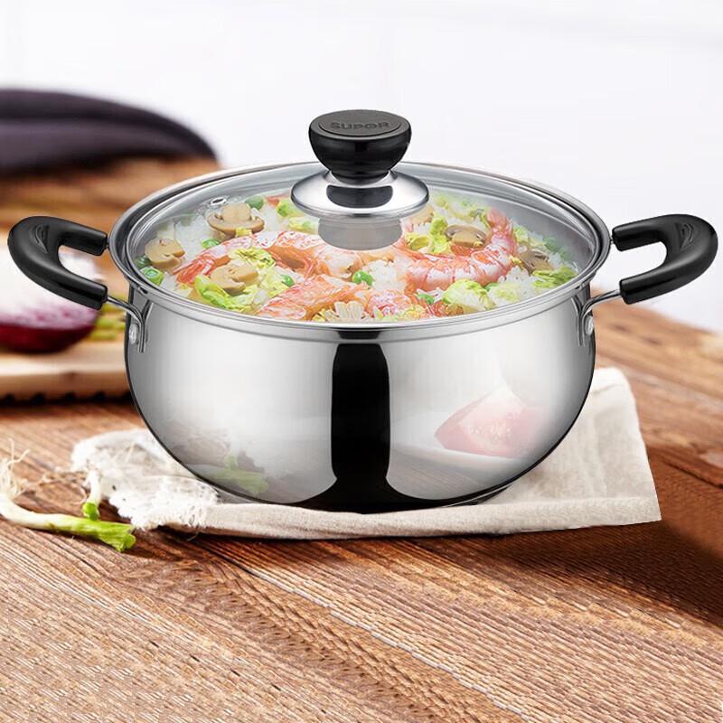 

Supor Little Red Circle 304 Stainless Steel Multi-Use Pot