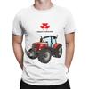 Trattore Massey Ferguson Trattore Rosso Grafica Novità 100% Cotone Maglietta Massey Ferguson Magliette Top Per Unisex