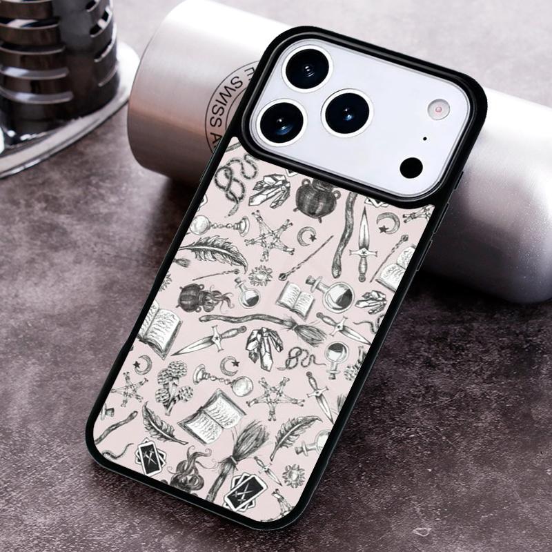 Halloween Phone Case for iPhone 17 16 15 Pro Max Air 14 13 12 11 Plus Shockproof Cover