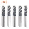 ShangGong HSS 3-Flute Roughing Straight Shank End Mill (10-Pack)