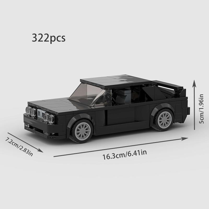 MOC Speed Sports F1 City Racing Car AE86 Building Blocks Brick Vehicle Supercar Fast & Furious1 MK4 Supra Kids Toys Boy