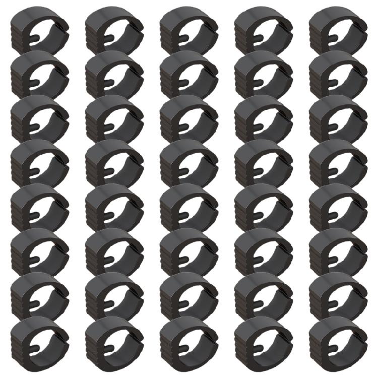 

40Pcs Plastic Chair Foot Pad Floor Glides Chair Feet Wrap Pad Floor Protectors Tube Clamps Easy to Installation