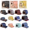 Pet Bed House Semi-closed Cave Tent for Small Animals Thicken Cushion Pad