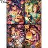 5D Diamond Painting Disney Princess Full Diamond Embroidery Cartoon DIY Rhinestone Pictures Cross Stitch Kits Crafts Home Decor