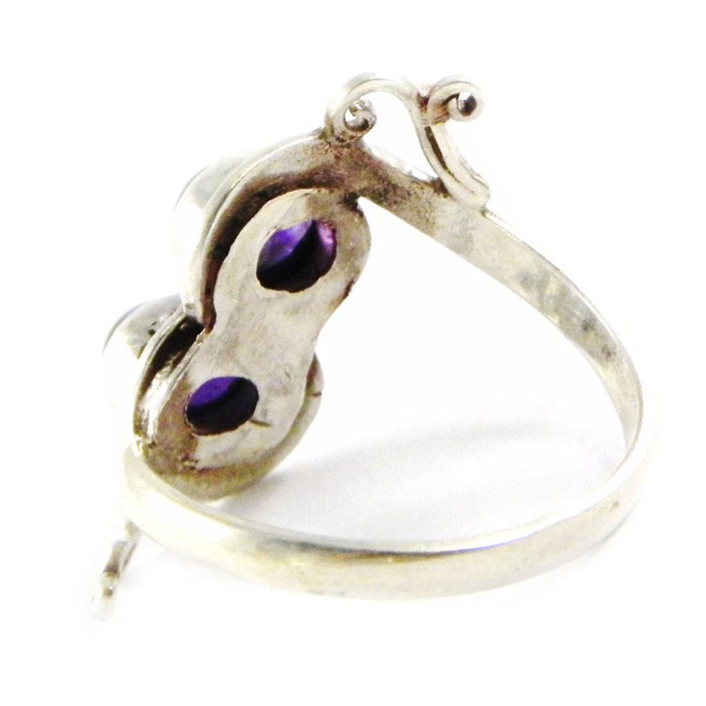 Amethyst 'Heaven' Silver Ring