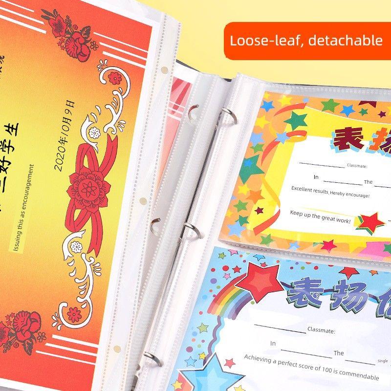Large Certificate Wall-Mounted Display Award Collection Book