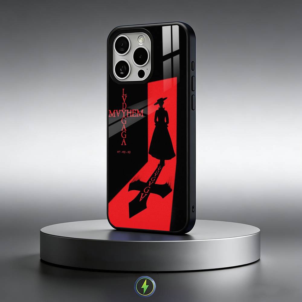 LADY GAGA M-MAYHEM Phone Case For iPhone17,16,15,14,13,12,11 Plus,Pro Max Magnetic For Magsafe Wireless Charging