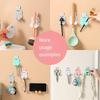 10pcs Multifunctional Hooks for Creative Power Cord Storage Wall-Mounted Kitchen Adhesive Hooks That Require No Drilling