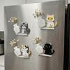 Creative Cat Refrigerator Magnet Acrylic Pet Hair Collector  Fur Collector