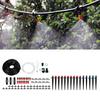 40m Tuinirrigatiesysteem 4/7 Slang Waterbesparend Automatische Druppelirrigatie Bewateringsset