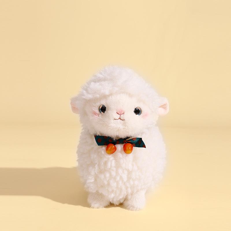 Cute Little Sheep Plush Toy - Adorable Baa Baa Doll Birthday Gift for Girls 22cm (0.16kg)