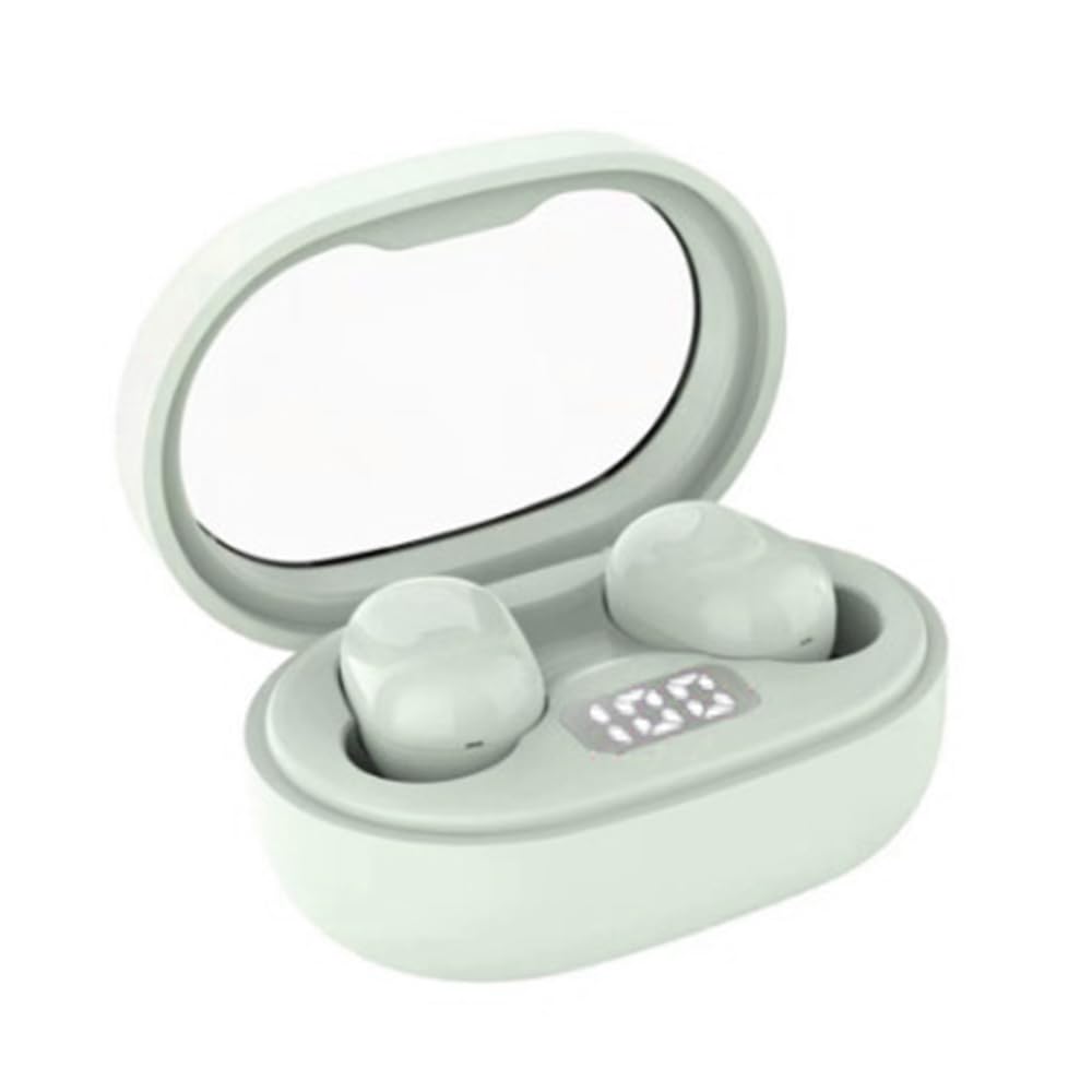SLuB Bezdrátová Bluetooth Automatická Binaurální Oddělené Levý a Pravý Hluk Dlouhá Výdrž Baterie Úroveň Baterie Nabíjecí Pouzdro Kompatibilní se Siri se Sluchátky, 5.3,
