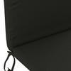Sun Lounger Cushion GEMERT 100percent  Polyester Black