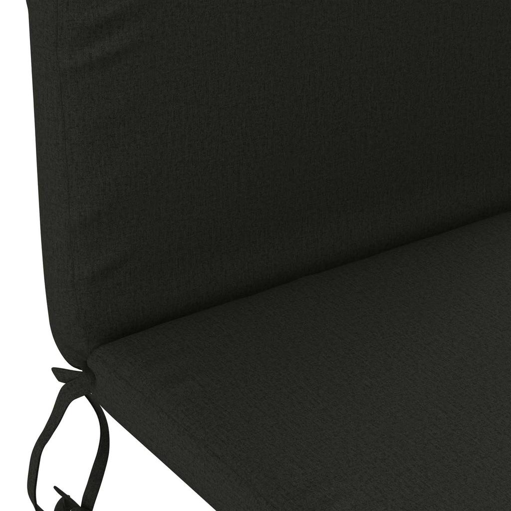 Sun Lounger Cushion GEMERT 100percent Polyester Black