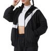Nike Sportswear Hooded Casual Versatile Sports Jacket Women Jacket Black HM8972010