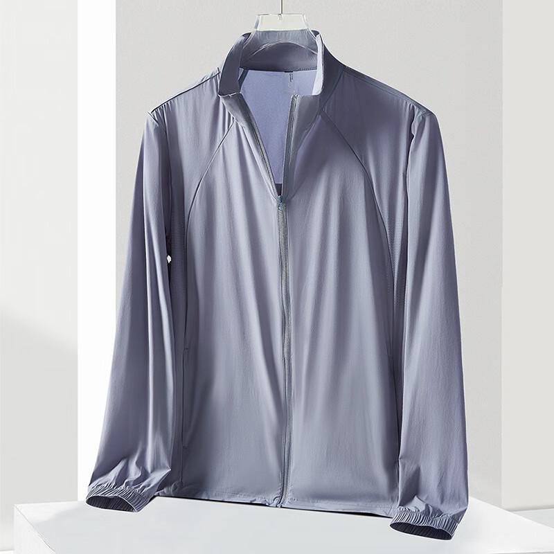Мужская легкая дышащая куртка WEZHO из ледяного шелка для защиты от солнца