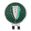 Golfs Caps Clips Markers Suit Clothing Pattern Golfball Markers with Magnetic Hat Clips Golfs Bag Accessories Enduring