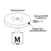 4-Digit LED Tachometer DC8-24V 10-9999RPM Motor RPM Counter Counting Tool with Hall Magnet Sensor NPN Switch