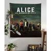 Heißes TV Alice In Borderland Bedruckter Großer Wandteppich Kunst Science-Fiction Zimmer Heimdekoration Dekor Decke