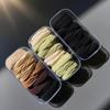 High Elasticity Durable Women's Ponytail Hair Tie In Thickened Seamless Rubber Band with Acrylic Box.