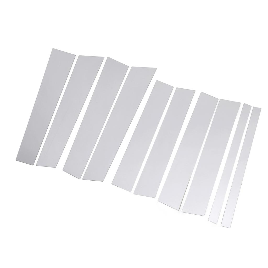 10 ST Pelarpostskydd Spegelyta Krom Pelarposter Ersättning för Benz GLClass X164