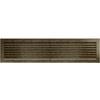 Ventilasjonsdeksel FRESH 17x70 svart og gull