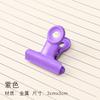 2 Pc Metal Binder Clips Multicolor  Folder Notes Po Letter Paper Clip Clamp School Office Stationery For Kids Student Prize