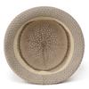 Hepburn Style Temperament Knitted Bucket Hat Women's Retro Crimped Basin Hat Showing Face Small Visor Versatile Thousand Gold Wind Hat