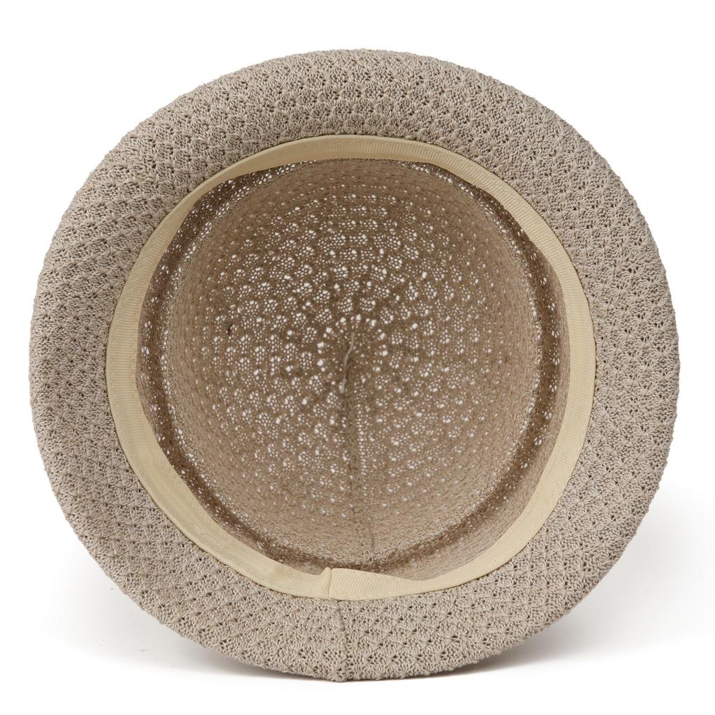 Hepburn Style Temperament Knitted Bucket Hat Women's Retro Crimped Basin Hat Showing Face Small Visor Versatile Thousand Gold Wind Hat
