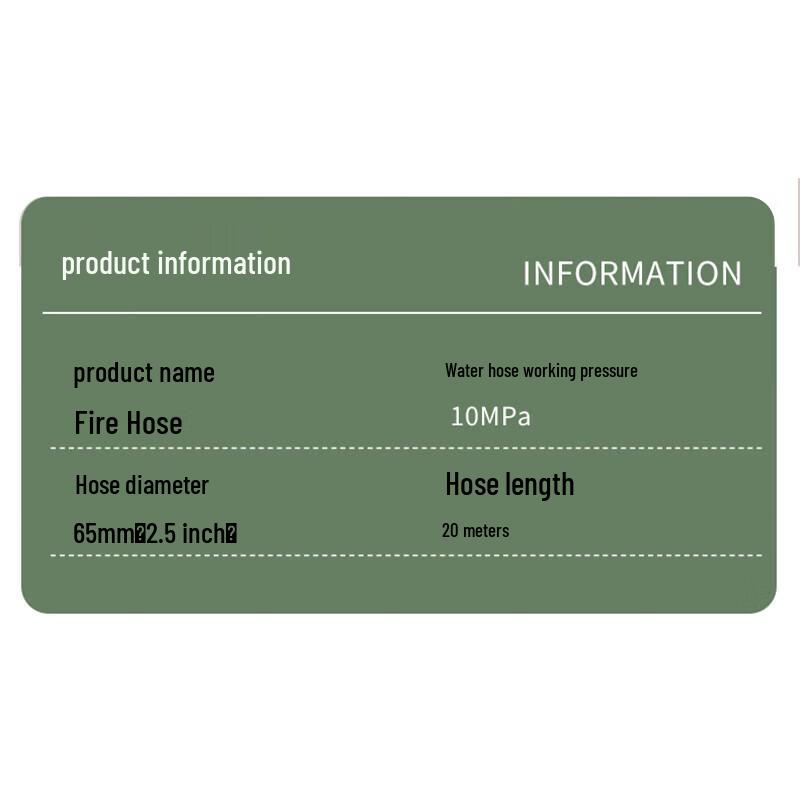 Wuxiaoqiao PVC Fire Hose & Coupling Set
