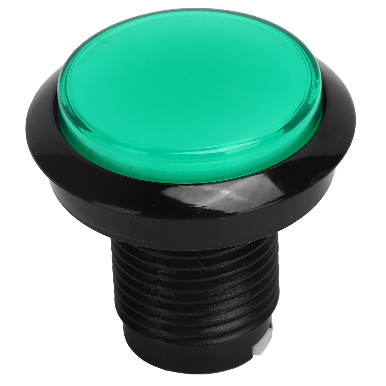 

Кругла середня кнопка 45 мм з підсвічуванням, кнопка мікроперемикача з 2 контактами для автомобільної пральної машини, зелена