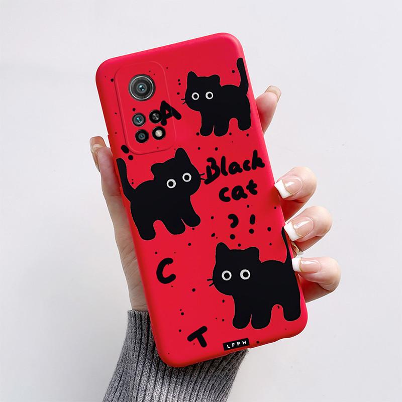 For Xiaomi Mi 10T Pro Case For Xiaomi Mi10T Cover Cartoon Shockproof TPU Silicone Soft Phone Cases For Xiaomi Mi 10T Pro Fundas